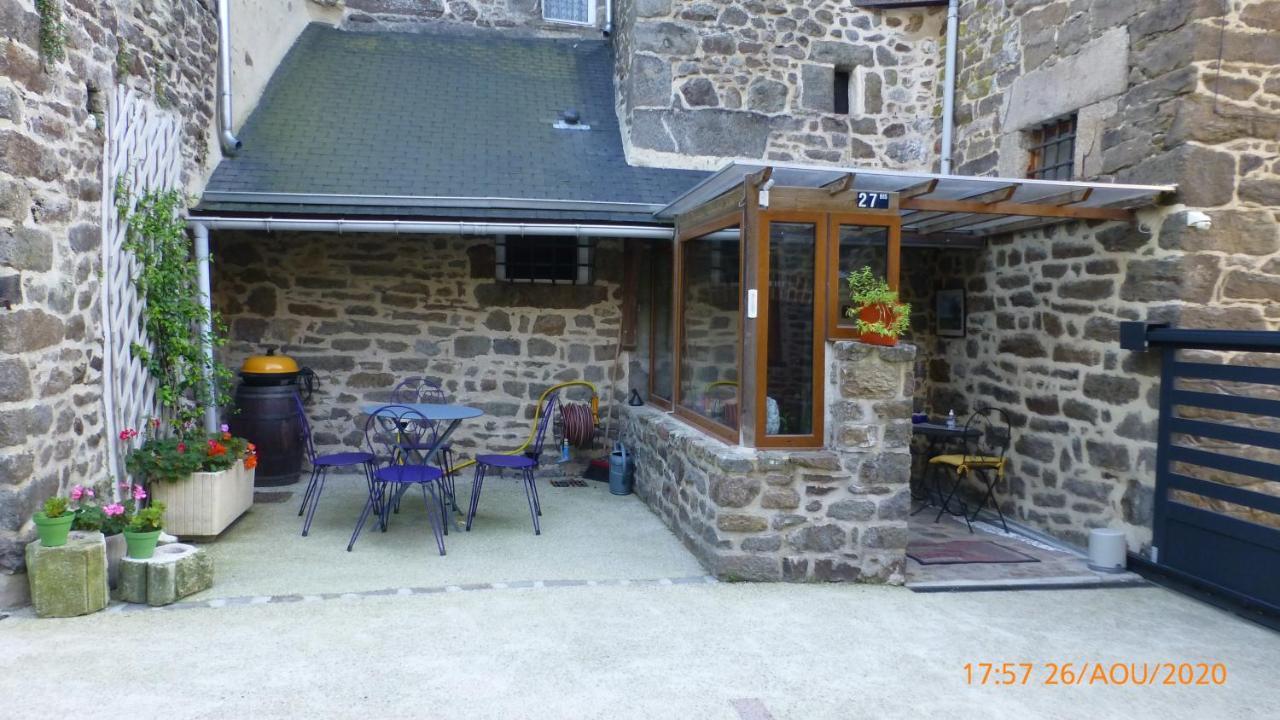 Le Logis De La Cour De Bretagne Au Port De Dinan Lanvallay Exterior photo