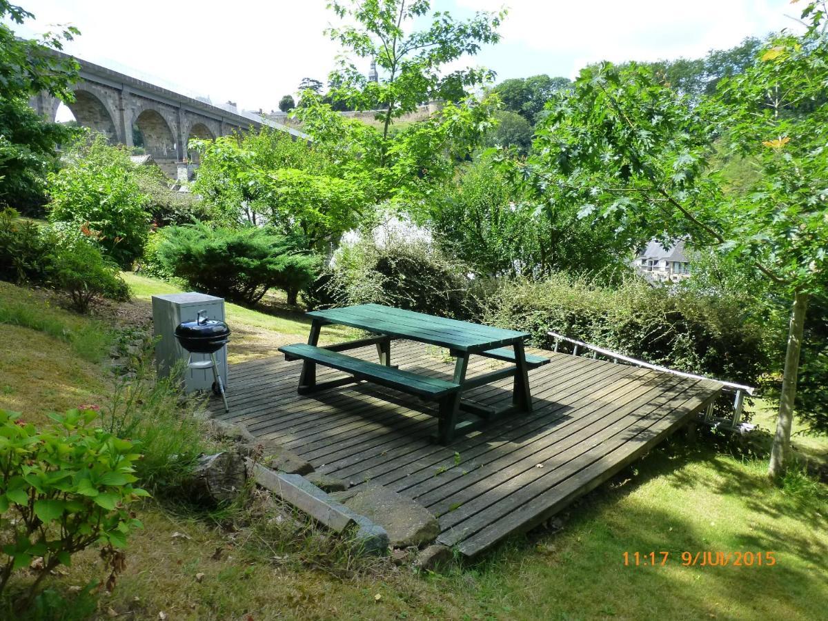 Le Logis De La Cour De Bretagne Au Port De Dinan Lanvallay Exterior photo