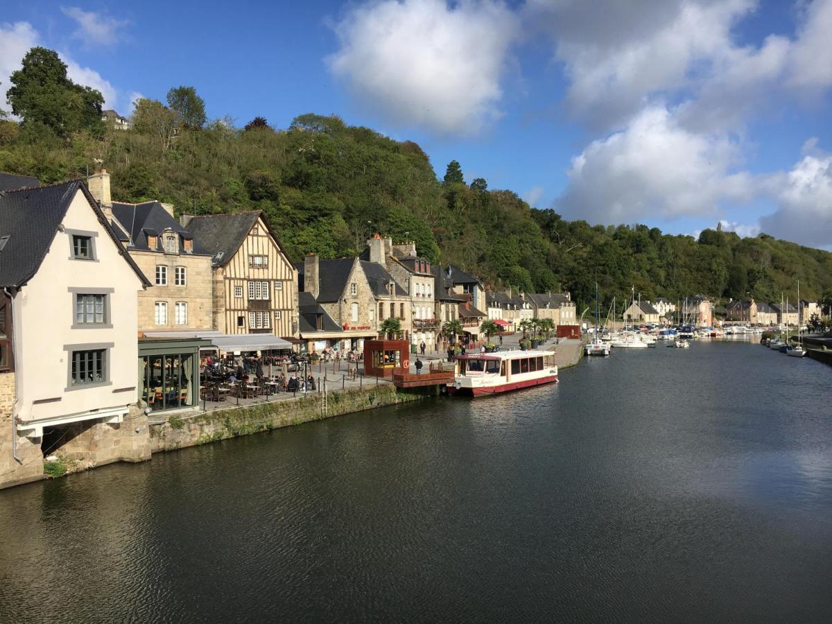 Le Logis De La Cour De Bretagne Au Port De Dinan Lanvallay Exterior photo