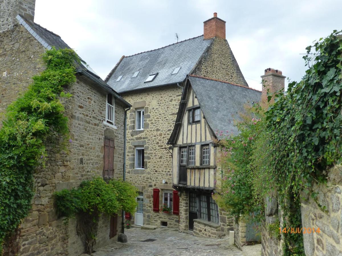 Le Logis De La Cour De Bretagne Au Port De Dinan Lanvallay Exterior photo